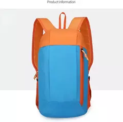 Mochila esportiva leve pequena, ao ar livre, homens