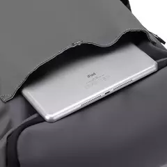 Alta Qualidade PU Couro Waterproof Men's Laptop Mochila Grande Computador Mochila para Negócios Urban Man Mochila Carregamento USB