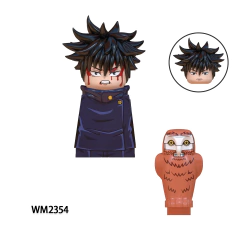 Japão anime jujutsu kaisen blocos de construção itadori yuji gojo satoru sukuna wm6202 wm6139 figuras de brinquedo bric6139 figura tijolos presente na internet
