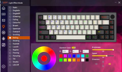 GMK67 65% Junta Bluetooth 2.4G Kit de teclado mecânico personalizado sem fio hot-swappable RGB retroiluminado na internet