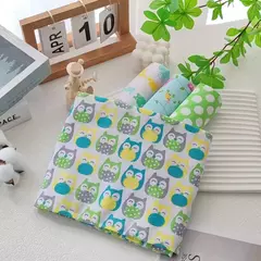 Cobertor de Flanela Supersoft Newborn, 100% Algodão, Cobertor de Bebê, Lençol de Bebê, Fraldas New Born, 76x76cm, 4 unidades por pacote - loja online