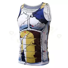 Imagem do Camisas de Compressão de Secagem Rápida para Homens, Anime Goku Camisetas, Manga Curta, Vegeta Cosplay Costume Tops, Dragon Ball Z