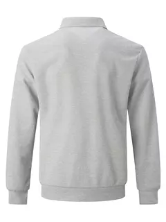 Imagem do Jaqueta waffle de manga comprida masculina, monocromática, com zíper, bolso, cardigã lapela, gola polo casual, outdoor wear, primavera e outono