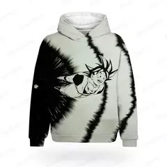 2024 outono novo son goku todo impresso cosplay hoodie unisex oversized impressão 3d tazos manga longa - comprar online
