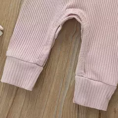 Romper de manga comprida unissex para bebê recém-nascido, cor sólida, roupas de algodão infantil, 3-18 meses, verão na internet