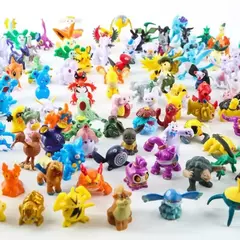 24-144 pçs estilo diferente pokemon anime figura pikachu modelo de ação 2-3cm não repetindo mini modelo boneca brinquedo crianças presentes de natal