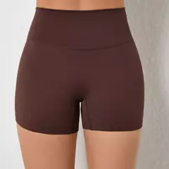 Shorts de ginástica Push Up para mulheres, roupas de ioga, roupas fitness, roupas esportivas, workout, café, branco, vermelho, verão, 2022