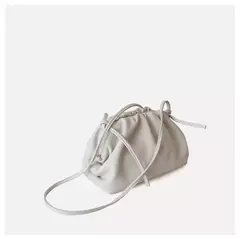 Saco de Nuvem de Couro Genuíno para Mulheres, Couro Macio, Ombro Crossbody Bags, Alta Qualidade, Embreagens Femininas Noite, Senhoras, 2023