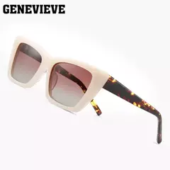 GENEVIVE-Óculos De Sol Polarizados Com Design De Borboleta, Proteção UV, Pode Ser Prescrição Personalizada, Moda Simples, Novo, 32115 na internet