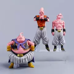 8 pçs/set dragon ball z majin buu figura brinquedos dbz super saiyan estatueta de ação anime coleção pvc modelo bonecas presente aniversário criança
