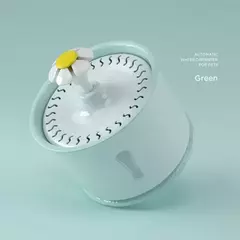 Imagem do Distribuidor de água potável para animais de estimação, 2,4l, filtros de carvão ativado, led, recipiente alimentador automático, interface usb