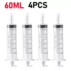 Seringa de Alimentação sem Agulha, Enchimento de Cola, Enema, Nutriente Estéril, Rega para Hidroponia Industrial, 60ml, 100ml - comprar online