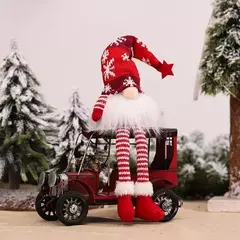 Natal Faceless Doll Gnome Ornamentos, Luz LED, Pelúcia, Artesanato de tricô, Decoração pendente, Decorações para crianças, Presente - Wolf Magazine