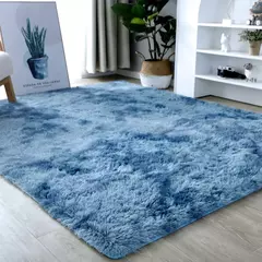 Tapete macio cinza luxuoso para sala de estar, Tapete de veludo macio, Tapete antiderrapante, Decoração de casa, Cobertor para crianças
