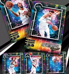 Kayou genuíno 2025 nba MATCH ATTAX cartão de batalha de basquete super bonito cartão de coleção de personagens presente de aniversário de natal - loja online