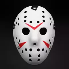 Presente filme máscara de hóquei jason voorhees sexta-feira 13th horror máscara assustadora festa de halloween cosplay máscaras para adultos homens dia das bruxas - Wolf Magazine