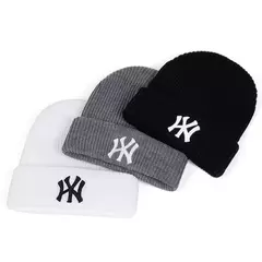 Gorros Bordados com Letra WY para Homens e Mulheres, Chapéu Quente, Quadril, Unisex, Outono, Inverno - loja online