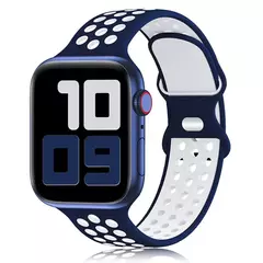 Bracelete Sport para Apple Watch, Bracelete de Silicone, iWatch Series 9, 8, SE, 7, 3, Ultra 2, 49mm, 40mm, 41mm, 42mm, 44mm