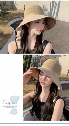 Guarda de Pescoço Respirável Feminino, Chapéus de Verão, Xaile, Chapéus de Sol, Viagem Exterior, Protetor Solar - loja online