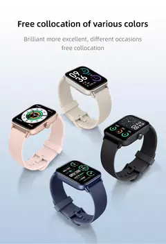 Built-in Alexa Smart Watch para Men e Women, IP68 Waterproof, Bluetooth Call, Stress Test, Blood Oxygen, Heart Rate, 5ATM, IDW19, 2023, New na internet