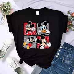 Camisetas estampadas Disney Mickey Femininas, Anos 90, Y2k, Minnie Mouse, Streetwear, Roupa Feminina, Camiseta Kawaii, Moda - comprar online