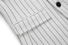 Terno masculino de duas peças, jaqueta dupla breasted slim fit com calças, jaqueta de festa de casamento com calças, tamanho asiático M-6XL - comprar online