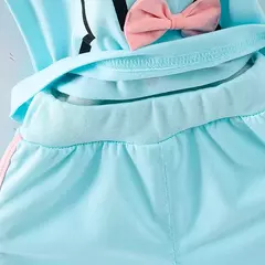 Conjunto de pijamas casual infantil, roupas de bebê, colete bonito feminino, pijama infantil, roupas de treino infantis, verão, novo, 2 peças na internet