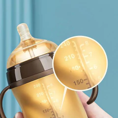 Frasco unissexo com cabo sem silicone, 150 ml/240 ml