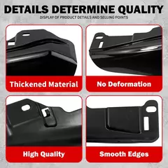 Motocicleta mid-frame defletor de ar escudo térmico guarnição capa para harley touring electra street glide road king fltrx 2001-23 24-up na internet