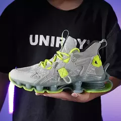 Novo design lâmina tênis de corrida dos homens amortecimento meia adolescente ao ar livre jogging zapatillas calçados na moda alta qualidade na internet