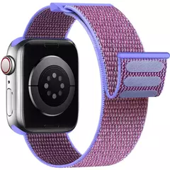Correia de Nylon Loop para Apple Watch Band, Smart Belt Bracelet, iWatch Ultra, 40mm, 44mm, 45mm, 42mm, 41mm, 38mm, 49mm, 8, 7, 6, SE, 5, 4, 3