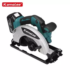 Serra circular recarregável sem fio Kamolee, serra circular elétrica portátil sem escova de 7 polegadas, ferramentas especiais para marcenaria, compatível com bateria Makita 18V-21V - loja online