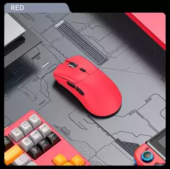 Mouse sem fio Bluetooth Gaming, Pixel Art, R1 Superlight, 2.4G, Sensor ajustável, 6 DPI ajustável para Office Game - Wolf Magazine