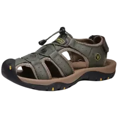Sapatos masculinos casuais de couro genuíno, sandálias masculinas ao ar livre, sapatos romanos de praia, plus size 38-48, verão - Wolf Magazine