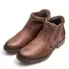 Bota de couro masculina, bota curta chelsea, calçado estilo vintage, marca, outono, inverno, 2022, tamanho 39-48