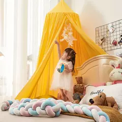 Imagem do Rede Mosquiteira Pendurada para Crianças, Berço Cortina, Tenda Pendurada, Decoração de cama, Menina Princesa, Cama Canopy, Living Corner Play, Leitura