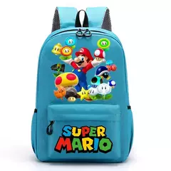 Mochilas Super Mario Bros para homens e mulheres, Saco Princesa Peach Luigi, Impressão Gráfica de Personagem de Cartoon, Mochila Kawaii, Mochilas escolares - Wolf Magazine