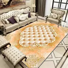 Tapetes laváveis para sala de estar, tapete moderno, decoração de estilo euro - comprar online