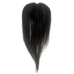 Nenhum clipes de cabelo humano franja francesa gancho e laço pasta mágica toppers para mulheres fácil de usar adesivos de costura remendos de cabelo extensão - comprar online