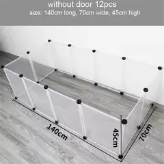 Multi-funcional cercadinho para animais de estimação, gaiolas para dormir, casa DIY, cercas cercadinho, caixa para gato, canil para coelhos, cobaia, casa do cão