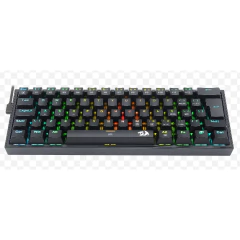 Imagem do TECLADO MECANICO GAMER FIZZ RGB PRETO SWITCH MARROM - COM FIO