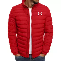 Jaqueta de algodão simples e multifuncional masculina, gola em pé, casual, elegante, marca solta, nova, inverno - comprar online
