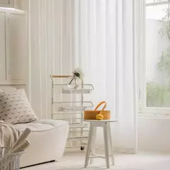 YanYangTian Janela Cortina para Sala de Estar, Chiffon Divisória, Tule, Impermeável, Proteção UV, Decoração Da Casa, Gancho na internet