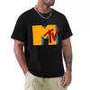 Camiseta retrô da música rap rock MTV, camiseta de manga curta Harajuku, tops gráficos 100% algodão, vintage