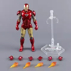 ZD Brinquedos Homem de Ferro Série Filme Action Figure, Movable Joint, Mark Dolls, MK1, MK2, MK3, MK4, MK5, MK6, MK7, MK42, MK43, MK50, 7 em na internet