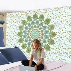 Mandala Tapeçaria para Decoração de Casa, Beach Yoga Mat, Colcha de Mesa, Pendurado, Boêmia, Indiano, Hippie, Quente, Novo, 210x148cm na internet