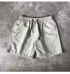 Calção esportivo masculino de seda no gelo, shorts de praia leves, respiráveis, cor doce, para surf, solto, tamanho extra grande, verão - loja online