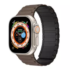 Pulseira Desportiva Magnética para Apple Watch, Pulseira de Silicone, Série iWatch, Ultra 2, 9, 8, 7, 6, 5, 4, 49mm, 45mm, 44mm, 42mm, 38 milímetros, 40 milímetros, 41 milímetros - comprar online