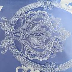 Imagem do High End Jacquard Bedding Set, Luxo, Europeu, Conjuntos de cama de casamento, Rainha, American Satin, Double Duvet Cover,