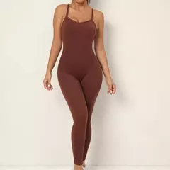 Macacão esportivo feminino, macacão fitness, roupas de ioga, roupas esportivas, roupas de ginástica, roupas esportivas, terno azul, 2021 - Wolf Magazine